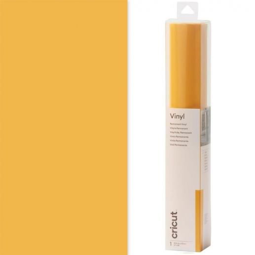 Cricut Premium Vinyl - Maize - 30,5 x 122 cm - Permanent