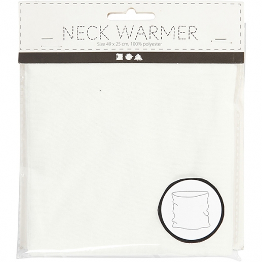 Nackvärmare Råvit 49x25 cm Textil-föremål
