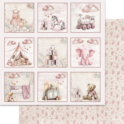 Papper Reprint - Baby Happiness - Tags