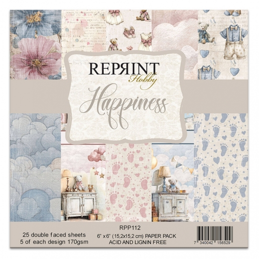Paper Pad - Happiness - Reprint - Baby