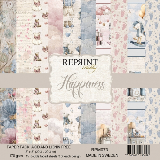 Paper Pad - Happiness - Reprint - Baby
