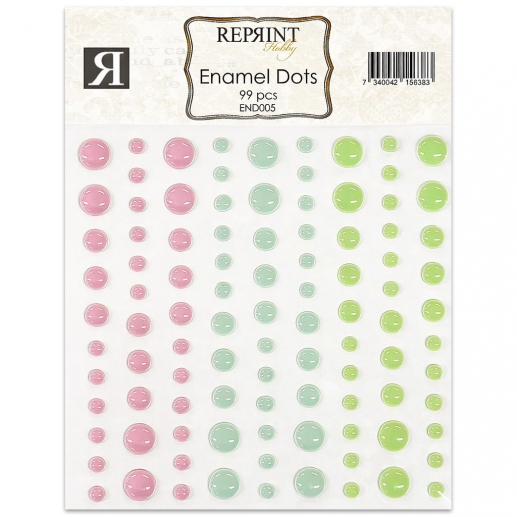 Enamel Dots Reprint - Happiness - 99 st