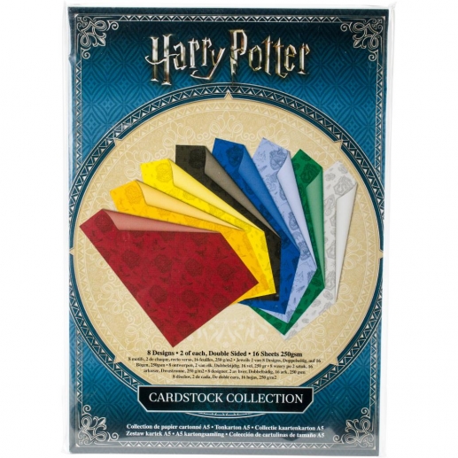 Paper Pad A5 Harry Potter Enfärgade mönster 16 ark Pappersblock 4 8 Tum