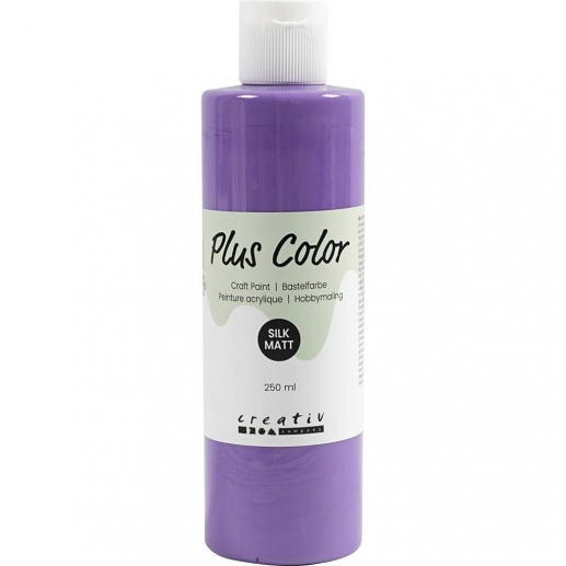 Akrylfärg BIG PLUS Color 250 ml Dark Lilac Hobbyfärg