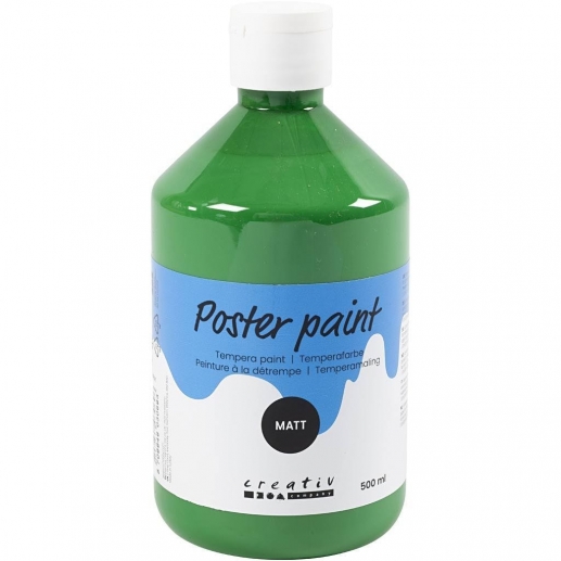 Hobbyfärg Mörkgrön Matt 500 ml till scrapbooking, pyssel och hobby