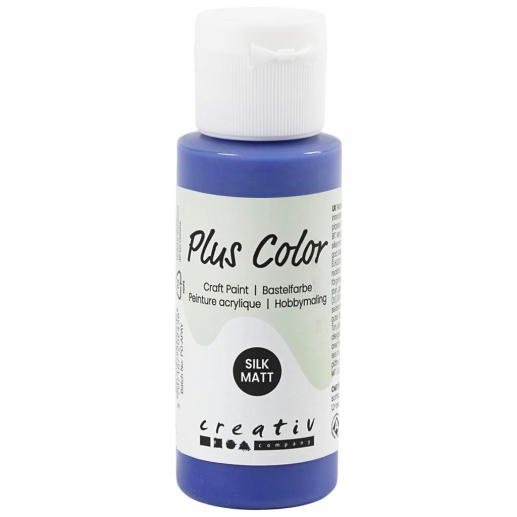 Akrylfärg PLUS Color 60 ml Ultra Marine Hobbyfärg