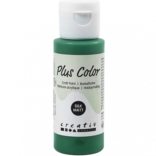 Akrylfärg PLUS Color 60 ml Dark Green Hobbyfärg