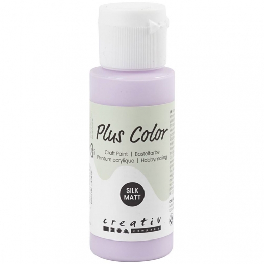 Akrylfärg PLUS Color 60 ml Pale Lilac Hobbyfärg