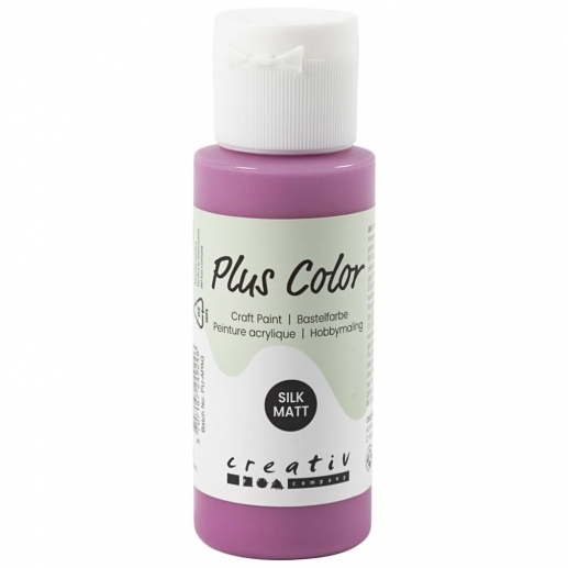 Akrylfärg PLUS Color 60 ml Red Plum Hobbyfärg