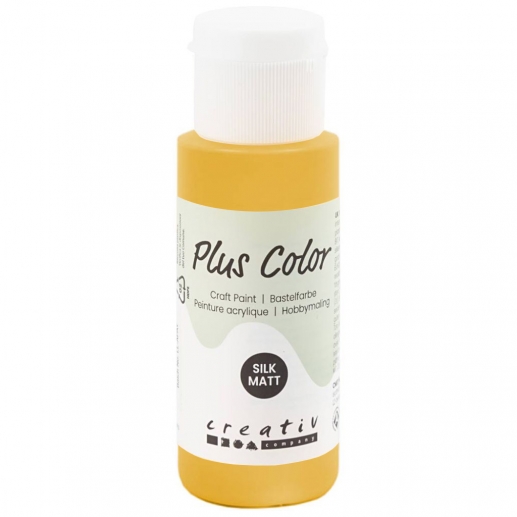 Akrylfärg PLUS Color 60 ml Yellow sun Hobbyfärg