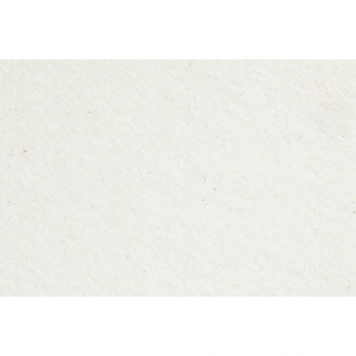 Hobbyfilt - 42x60 cm - Råvit - 1 ark