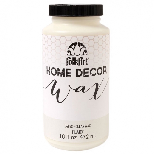 Home Decor Wax FolkArt - Transparent