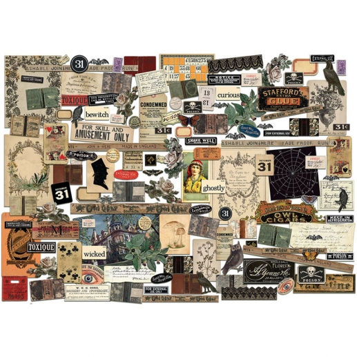 Idea-ology - Tim Holtz - Halloween - Ephemera