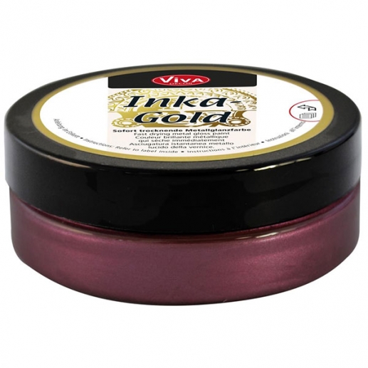 Inka Gold Bordeaux 951 Viva Decor till scrapbooking, pyssel och hobby
