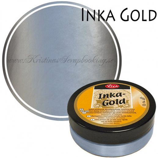 Inka Gold Ice Blue (Grey) 934 till scrapbooking, pyssel och hobby