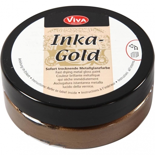 Inka Gold Brown 935 Viva Decor till scrapbooking, pyssel och hobby