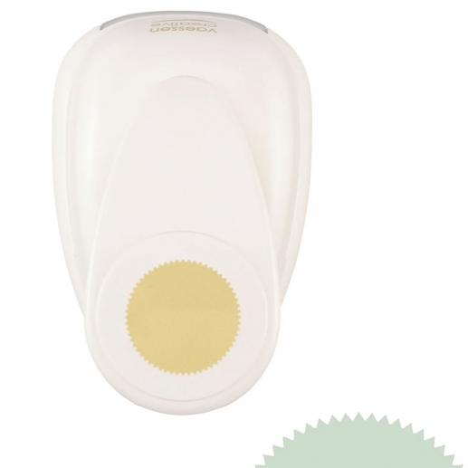 Stans Vaessen - Medium Punch 1 - Jagged Circle - 2,54 cm