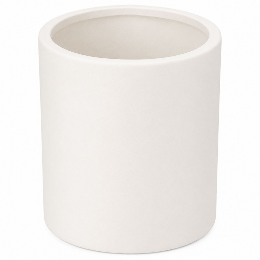 Keramikskål 12 st - H: 10 cm - Dia: 9 cm - Vita