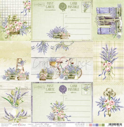 Klippark Craft o Clock - Lavender Bliss Cards