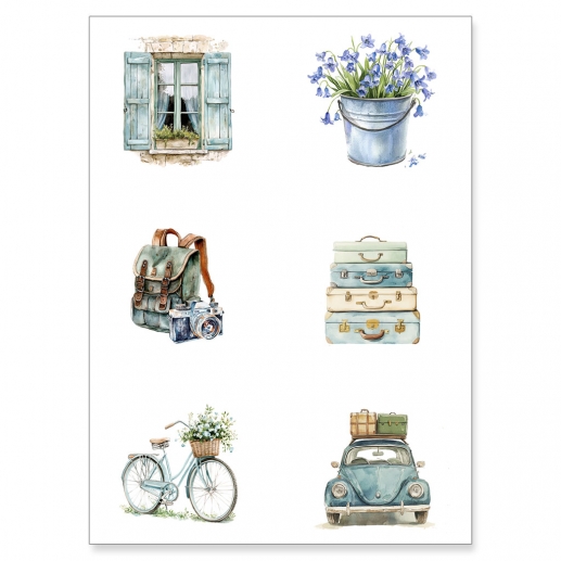 Papper Reprint A4 - Klippark - Journey 2