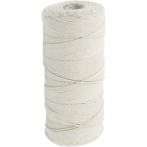 Knytgarn 320 m Ljusnatur Kvalitet 12/12 250 g