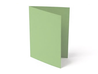 Kort Mini A7 Paper Line 10-pack Ljusgrön Små Kuvert