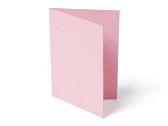 Kort Mini A7 Paper Line 10-pack Rosa Scrapbooking Papper