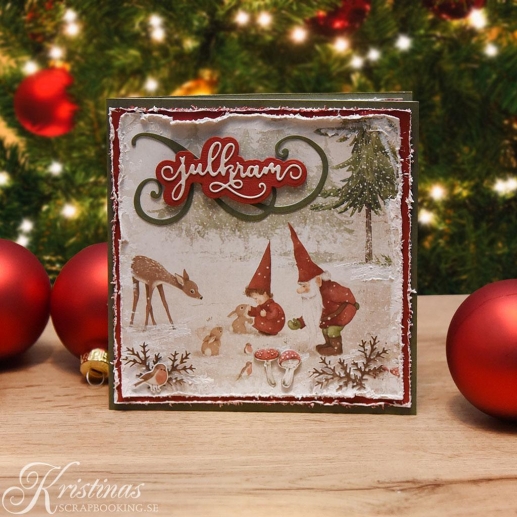 Tips! Julkort för Nybörjare - Scrapbooking Kort