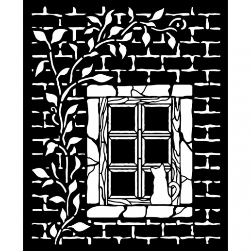 Schablon Stamperia Herbarium Silvae