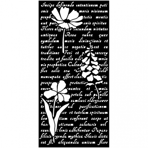 Schablon Stamperia Herbarium Silvae