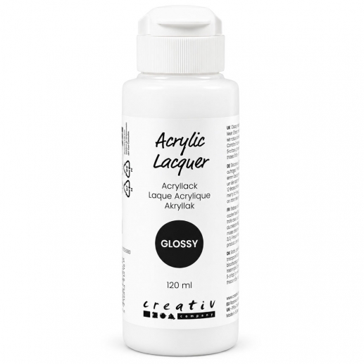 Akryllack Blank - 120 ml - Skyddande Allround Lack