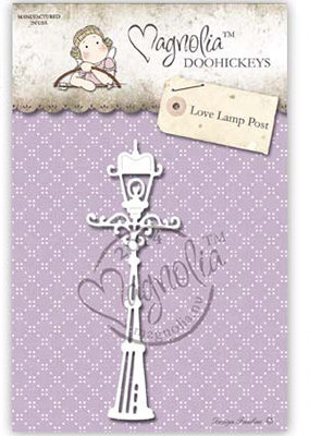 Dies Magnolia DooHickey Love Lamp Post Stansmaskin