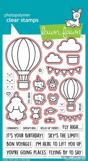 Lawn Fawn Dies - Fly High Lawn Cuts
