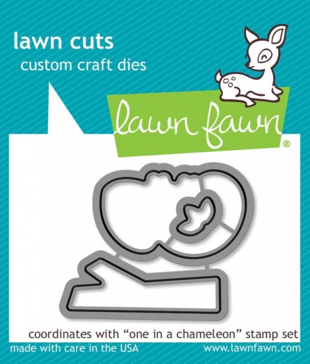 Lawn Fawn Cuts Custom Craft Die One in a Chameleon Stämplar