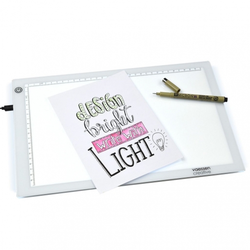 LED Lightbox tracing pad - 360x240mm - Ljusbord