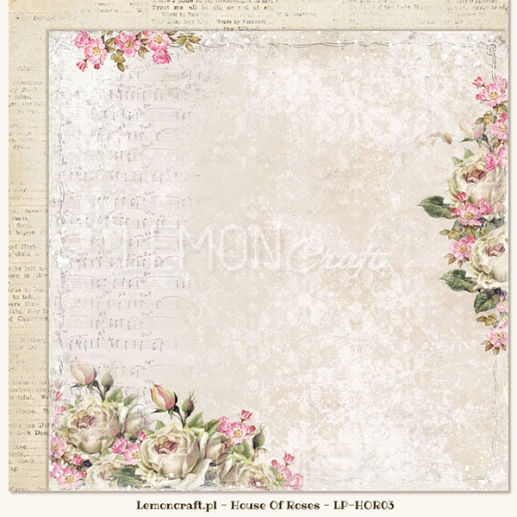 Papper LemonCraft House of Roses 03 Scrapbooking