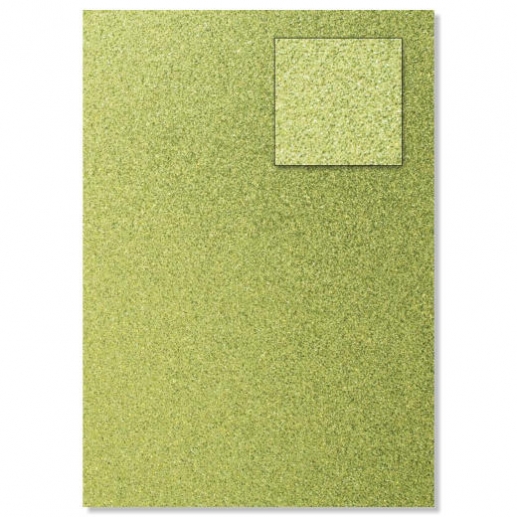 Glitter Papper A4 Lime 200 g Glitterpapper