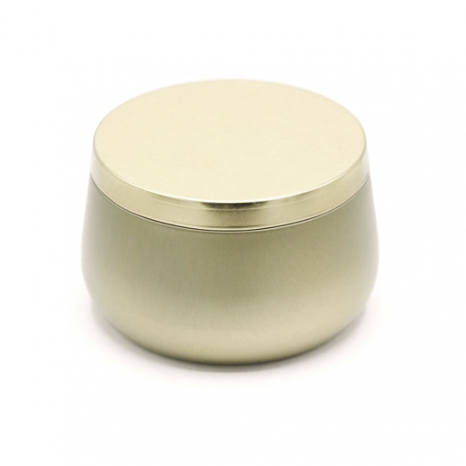 Ljusburk Med Lock 1 st - Guld - 118 ml - Metall