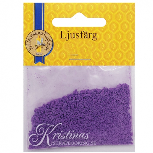 Ljusfärg Lila 3 gram för ljustillverkning