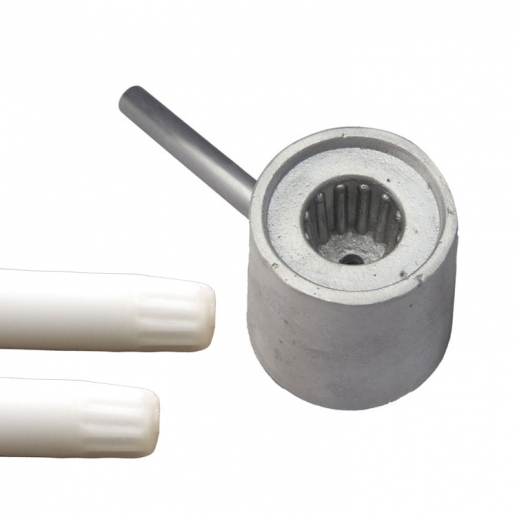 Ljusformare av Metall - Gjuten Aluminium