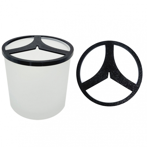 Vekcentrerare För Frostade Ljusglas 646054