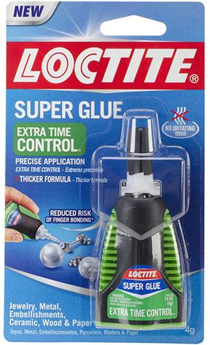 Loctite Super Glue Superlim Extra Time Control 4g Smyckesverktyg
