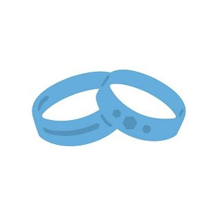 Dies Creatables Wedding Rings Marianne Design Stansmaskin