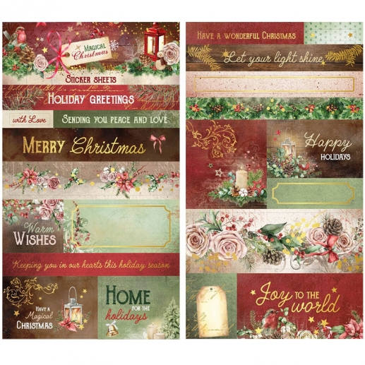 Stickers Studio Light - Magical Christmas - 2 ark