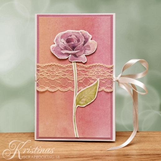 Tips! Mors Dag Kort med Foton - Personligt Scrapbookingkort