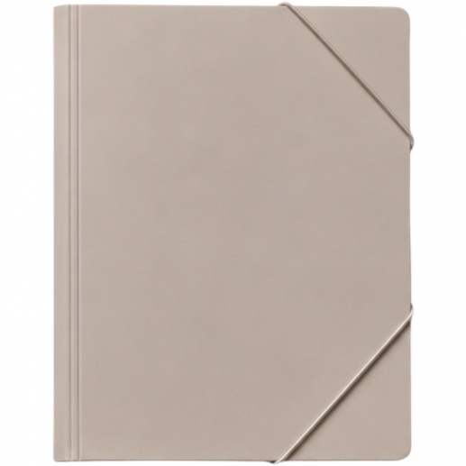 Gummisnoddsmapp A4 - Warm Grey - PP - Wera