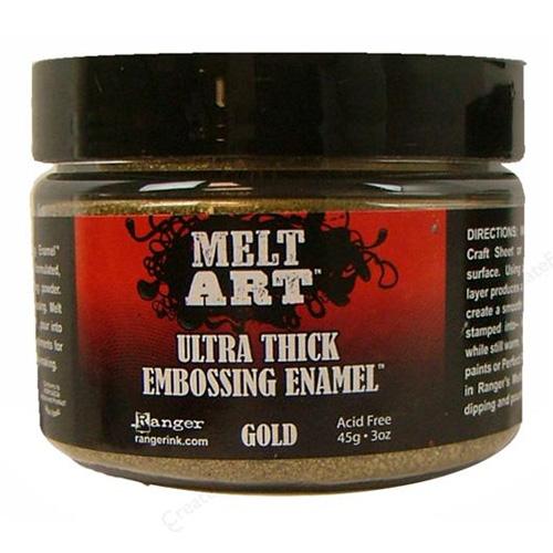 Embossing Pulver - Melt Art Ultra Thick Enamel - Gold