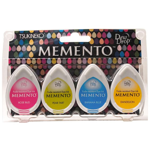 Memento Dew Drop Beach Party 4 st Stämpeldyna