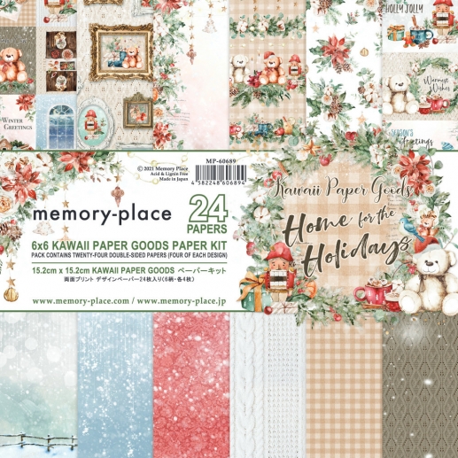 Paper Pad 6x6 - Home for the Holidays - Memory Place