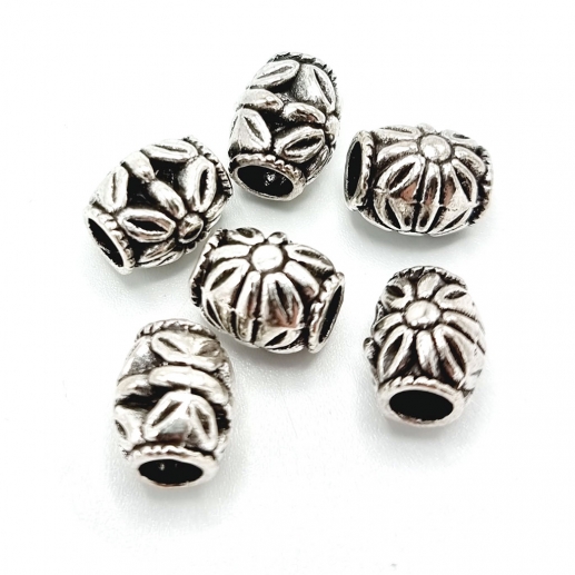 Metallpärlor Antiksilver - Spacers - Smyckestillverkning